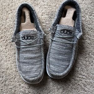 Hey Dude Men's Slip-On Loafers in Heather Gray